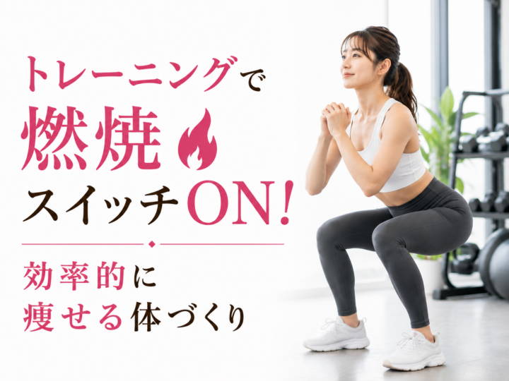 トレーニングで燃焼しやすい体質を作るの画像