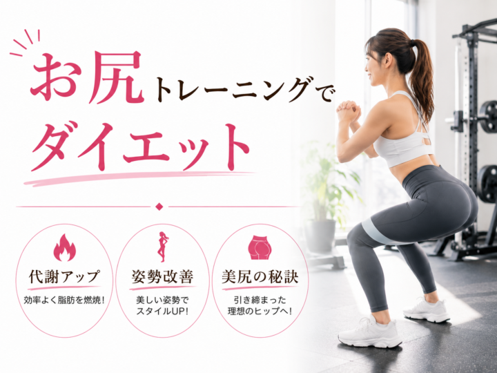 お尻のトレーニングで姿勢と代謝をアップ!の画像