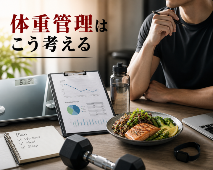 体重管理はこう考える｜ダイエットと運動の基本の画像