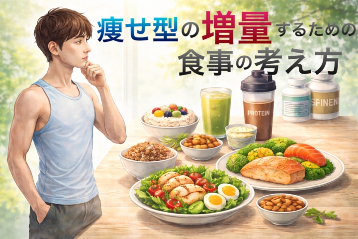 痩せ型のための増量食事｜太れない人の考え方の画像