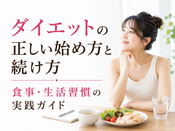 ダイエットの正しい始め方と続け方の画像