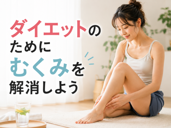 ダイエットのためにむくみを解消しようの画像